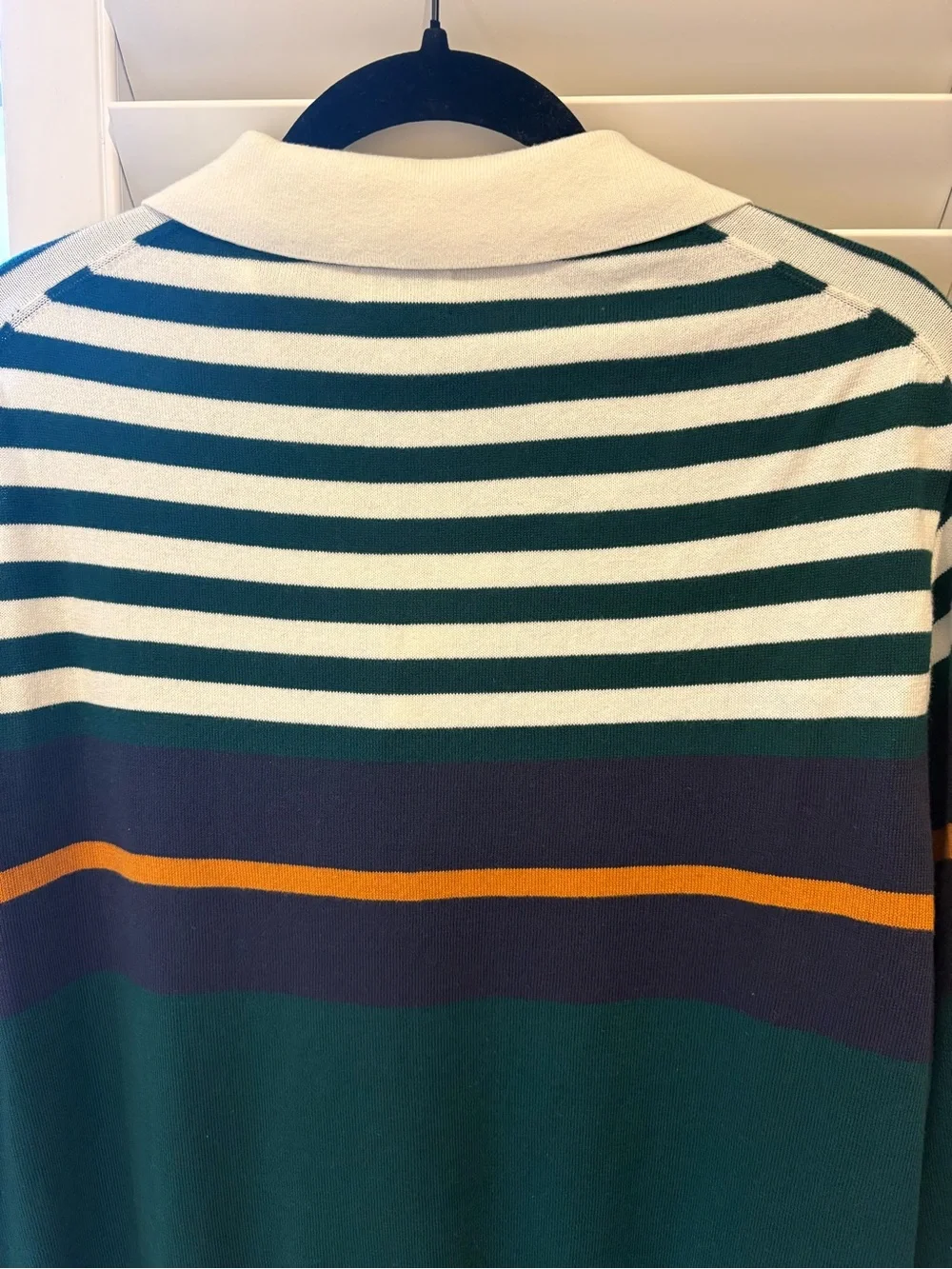 J. Crew Heritage Men’s Size Large Polo Striped Sweater